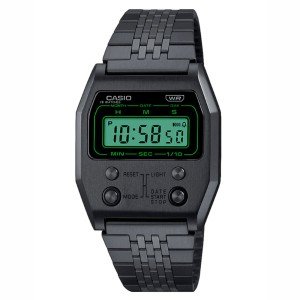 Casio A1100B-1 Black Vintage Alarm Stopwatch Watch