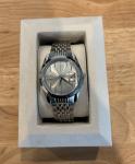 Nivada Grenchen Antarctic Spider 38mm Silver Watch