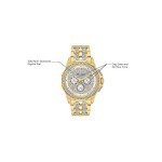 Bulova Men's Gold Tone Multi-Function Quartz Watch