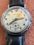 Sagara WWII Military Steel Mechanical Wristwatch 1940s