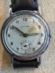 Sagara WWII Military Steel Mechanical Wristwatch 1940s