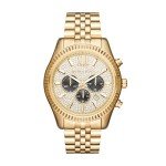 Michael Kors Gold-Tone Lexington Men's Chronograph Watch