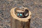 Native American Turquoise Sterling Silver Vintage Watch