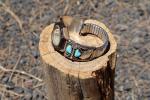Native American Turquoise Sterling Silver Vintage Watch