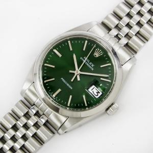 Vintage Rolex Oysterdate Precision 34mm Steel Watch