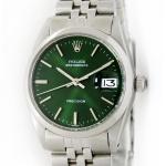 Vintage Rolex Oysterdate Precision 34mm Steel Watch