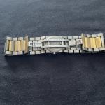 Vintage Boccía Unisex Two-Tone Metal Watch