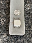 Vintage Bulova 10BC Art Deco Men's Tank Watch