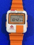 Rare Vintage Japanese Bullhead Digital Watch