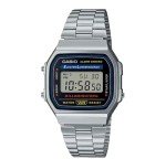 Casio A168WG Silver Vintage Digital Watch