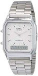 Casio Men's AQ230A7D Silver Vintage Watch