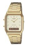 Casio Men's Gold Tone Analog-Digital Watch