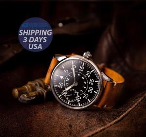 1980s Aviator Vintage Military Watch