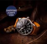 1980s Aviator Vintage Military Watch