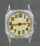 1920s Art Deco Men's Watch with Radium Hands