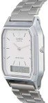 Casio Men's AQ230A7D Silver Vintage Watch