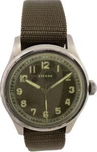 Eterna Military 17 Jewel Bumper Automatic Watch