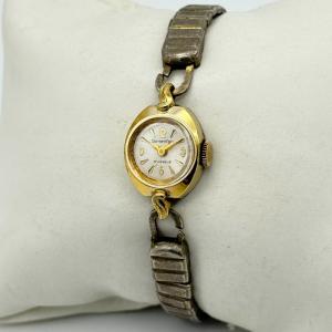 1960s Women's SOVEREIGN Gold Tone Mechanical Watch