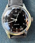 Wittnauer Geneve Vintage Military 24hr Wristwatch