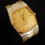 Eterna Royal Quartz Men's Watch with Diamond Bezel