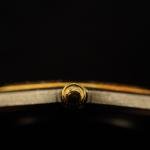 Eterna Royal Quartz Men's Watch with Diamond Bezel