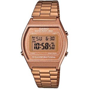 Casio B640WC-5AVT Vintage Rose Gold LCD Watch