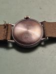 1940s Clinton Military Watch Silver Dial Luminous