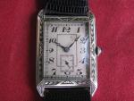 Zenith 18k White Gold Art Deco Watch