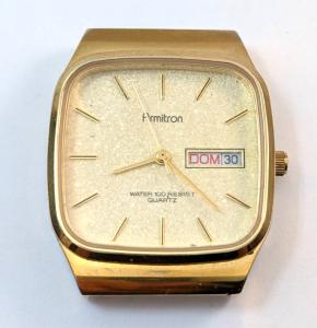 Vintage ARMITRON WR Day Date Calendar 30mm Watch
