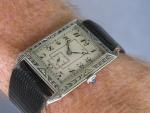 Zenith 18k White Gold Art Deco Watch