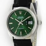 Rolex Oysterdate Green Dial 34mm Men's Watch