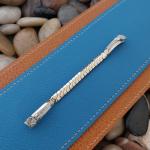 1950s Yellow Gold-Filled Rhinestone Cocktail Watch Band