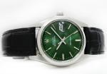 Rolex Oysterdate Green Dial 34mm Men's Watch