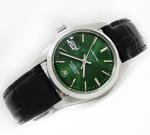 Rolex Oysterdate Green Dial 34mm Men's Watch