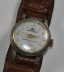 WWII Era Swiss Military Vintage Watch with Leather Band