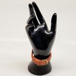 Vintage Gold Tone Skeleton Mens Watch 34mm