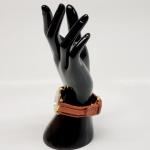 Vintage Gold Tone Skeleton Mens Watch 34mm