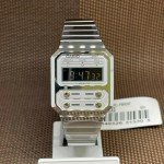 Casio A100WE-7B Vintage Silver Tone Digital Watch