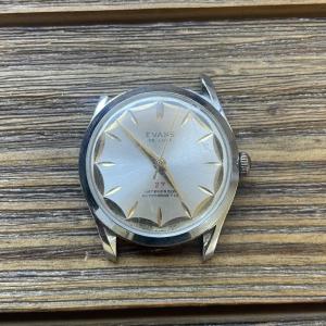 Evans De Luxe Vintage Swiss 17-Jewel Watch