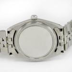 Rolex Oysterdate Black Dial Men's Steel Watch 34mm