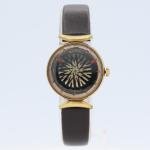 Borel Cocktail Ladies Mechanical Wristwatch - Gold Tone