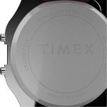 Timex T80 Vintage Black Digital Alarm Watch