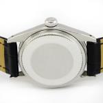 Rolex Oyster Perpetual Date Orange Dial Watch 34mm