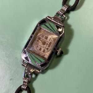 1920s Art Deco Irvic Enamel Women's Watch