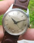 1950s Zenith Automatic Bumper Men's Steel Watch