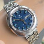 Zodiac Automatic Men's Watch, Blue Dial, 1970s