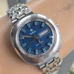 Zodiac Automatic Men's Watch, Blue Dial, 1970s