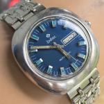 Zodiac Automatic Men's Watch, Blue Dial, 1970s