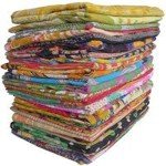 Vintage Kantha Quilt - Unique Ethnic Design
