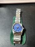 Rolex Oyster Perpetual 6694 Vintage Watch with Blue Dial